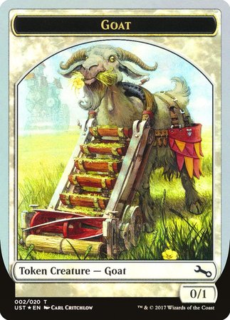 Goat Token [Unstable Tokens] | Dumpster Cat Games