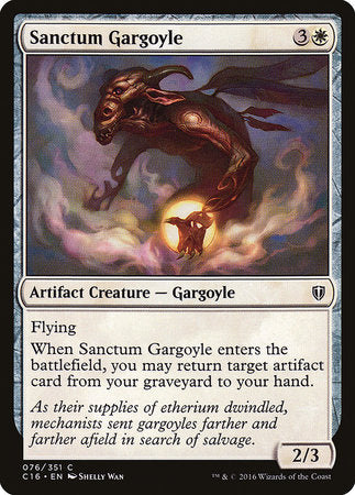Sanctum Gargoyle [Commander 2016] | Dumpster Cat Games