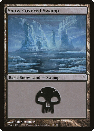 Snow-Covered Swamp [Coldsnap] | Dumpster Cat Games