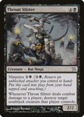 Throat Slitter [Betrayers of Kamigawa] | Dumpster Cat Games