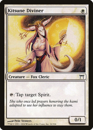 Kitsune Diviner [Champions of Kamigawa] | Dumpster Cat Games
