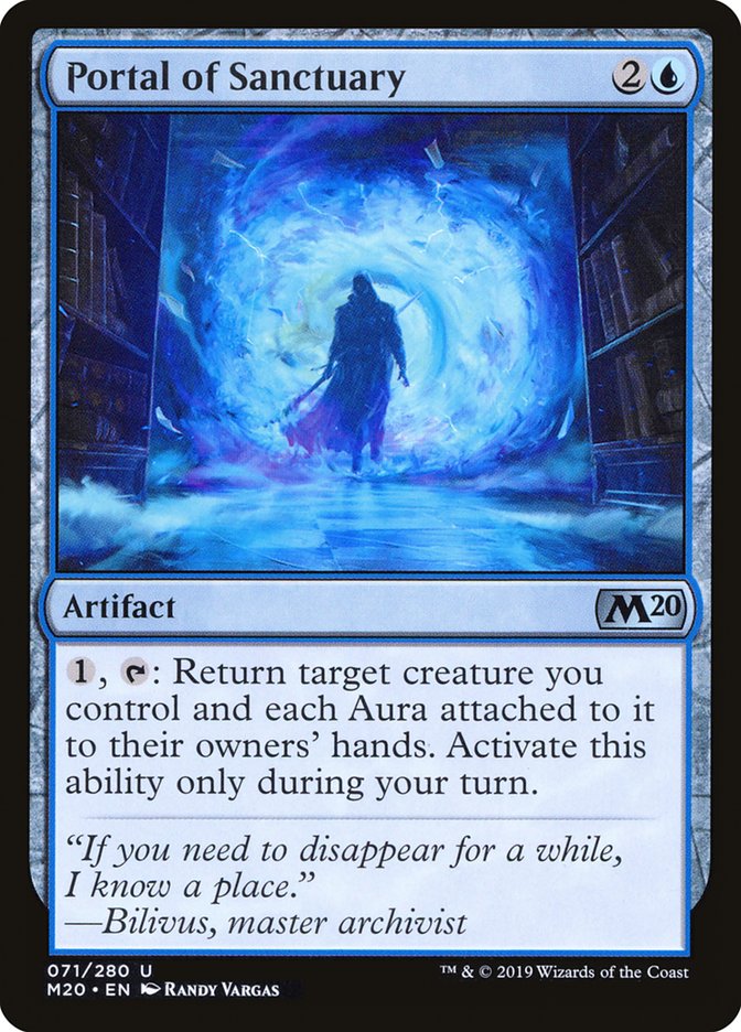 Portal of Sanctuary [Core Set 2020] | Dumpster Cat Games