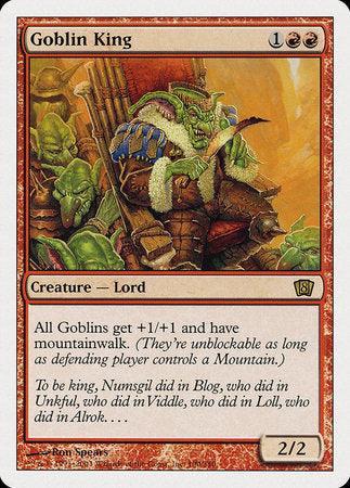 Goblin King [Eighth Edition] | Dumpster Cat Games