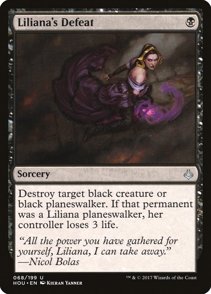 Liliana's Defeat [Hour of Devastation] | Dumpster Cat Games