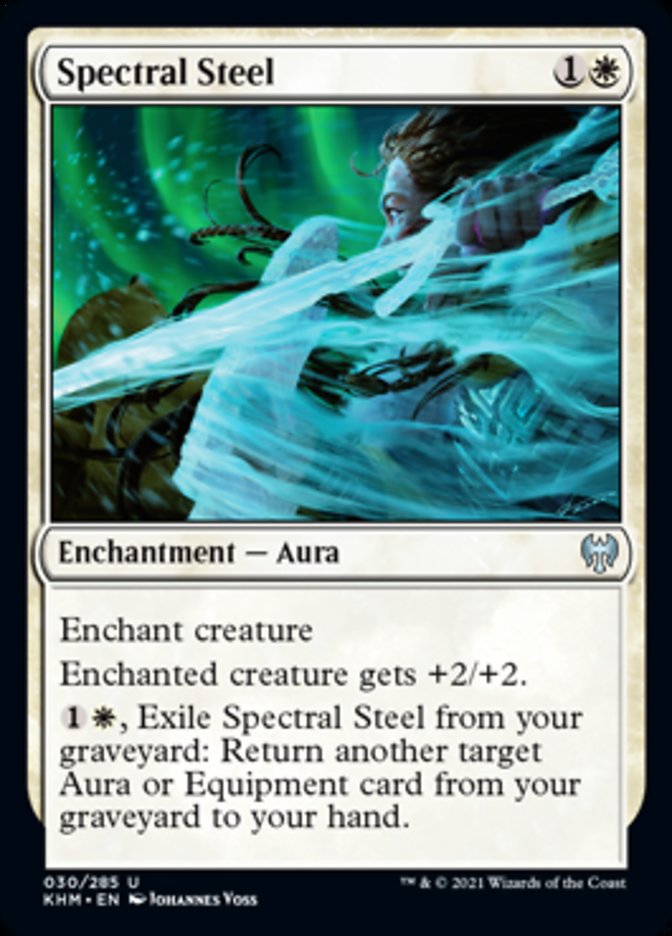 Spectral Steel [Kaldheim] | Dumpster Cat Games