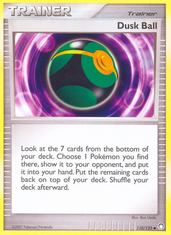 Dusk Ball (110/123) [Diamond & Pearl: Mysterious Treasures] | Dumpster Cat Games