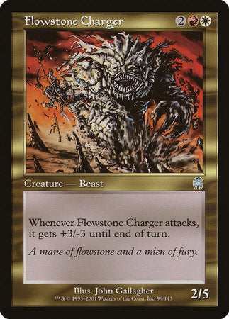 Flowstone Charger [Apocalypse] | Dumpster Cat Games