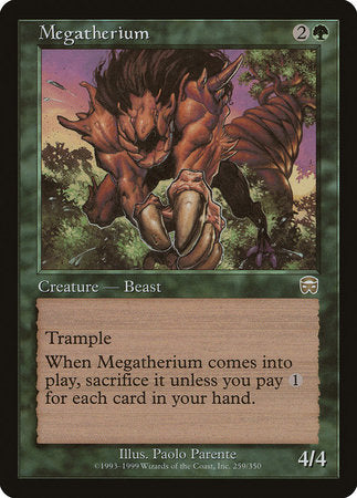 Megatherium [Mercadian Masques] | Dumpster Cat Games