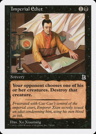Imperial Edict [Portal Three Kingdoms] | Dumpster Cat Games