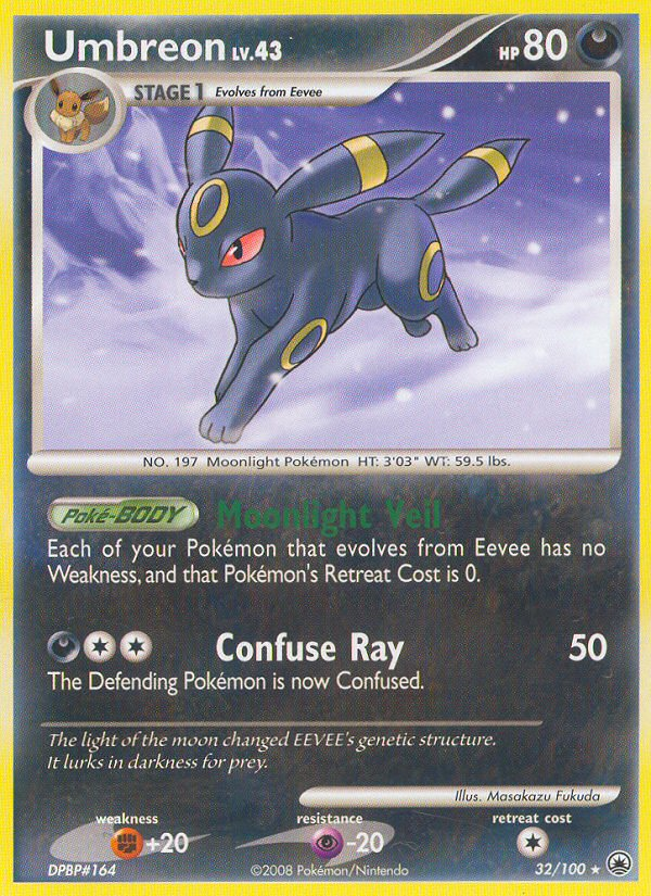 Umbreon (32/100) [Diamond & Pearl: Majestic Dawn] | Dumpster Cat Games