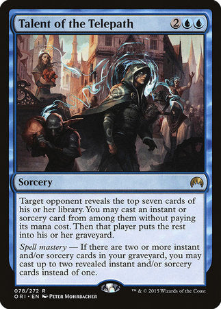 Talent of the Telepath [Magic Origins] | Dumpster Cat Games