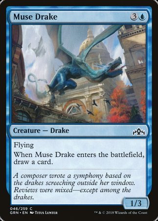 Muse Drake [Guilds of Ravnica] | Dumpster Cat Games