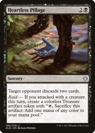 Heartless Pillage [Ixalan] | Dumpster Cat Games