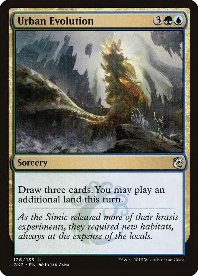 Urban Evolution [Ravnica Allegiance Guild Kit] | Dumpster Cat Games