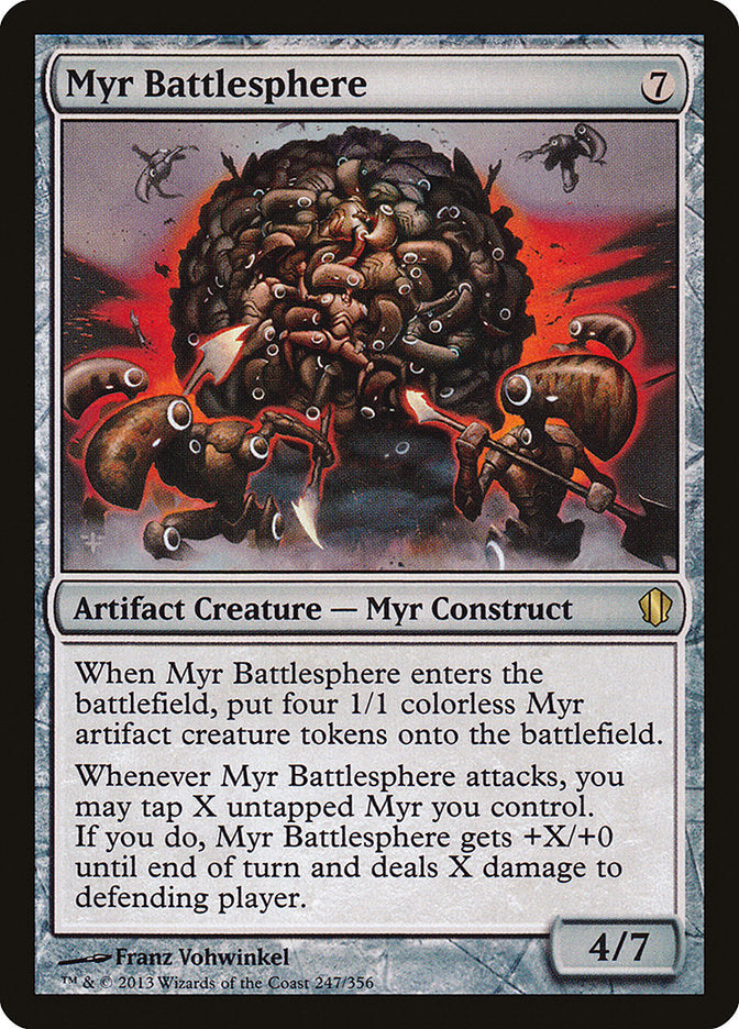 Myr Battlesphere [Commander 2013] | Dumpster Cat Games