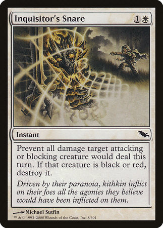 Inquisitor's Snare [Shadowmoor] | Dumpster Cat Games