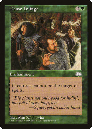 Dense Foliage [Weatherlight] | Dumpster Cat Games