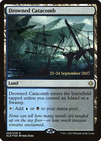 Drowned Catacomb [Ixalan Promos] | Dumpster Cat Games