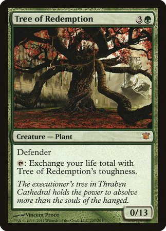 Tree of Redemption [Innistrad] | Dumpster Cat Games