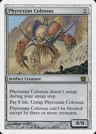 Phyrexian Colossus [Eighth Edition] | Dumpster Cat Games