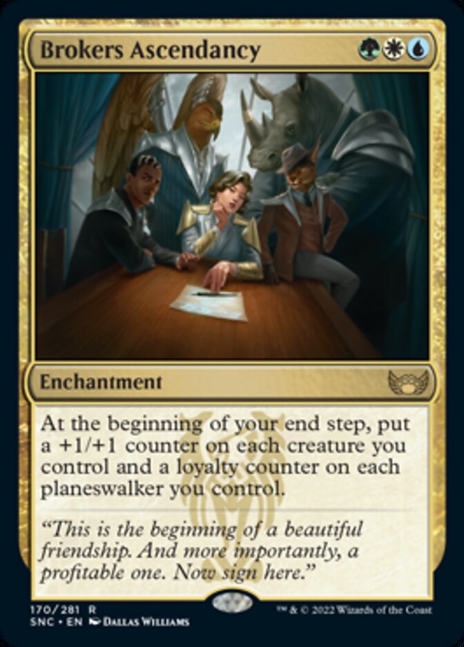 Brokers Ascendancy [Streets of New Capenna] | Dumpster Cat Games