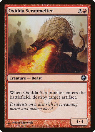 Oxidda Scrapmelter [Scars of Mirrodin] | Dumpster Cat Games