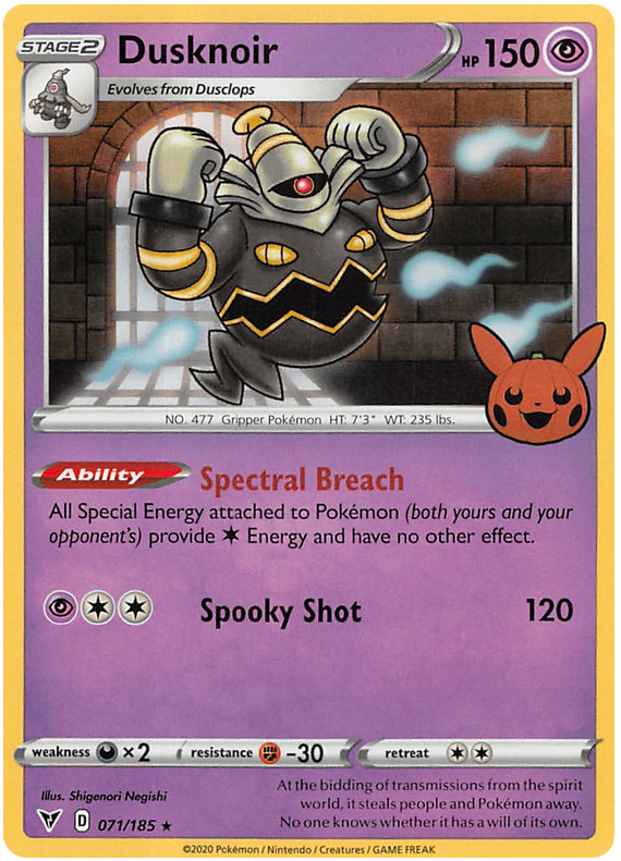 Dusknoir (071/185) [Trick or Trade 2023] | Dumpster Cat Games