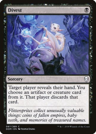Divest [Dominaria] | Dumpster Cat Games