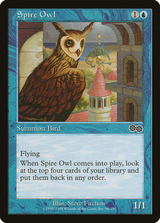 Spire Owl [Urza's Saga] | Dumpster Cat Games