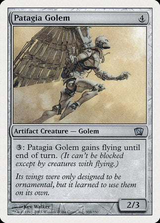 Patagia Golem [Eighth Edition] | Dumpster Cat Games