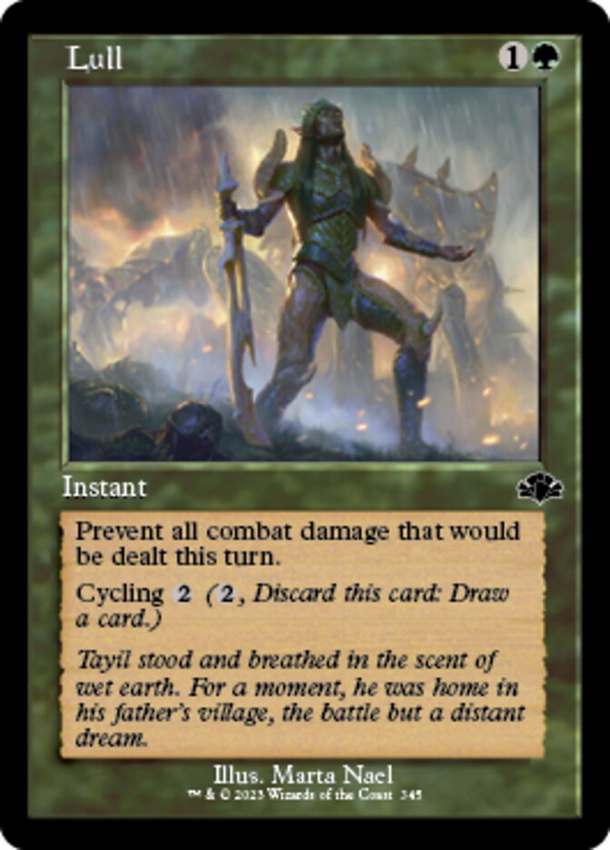 Lull (Retro) [Dominaria Remastered] | Dumpster Cat Games