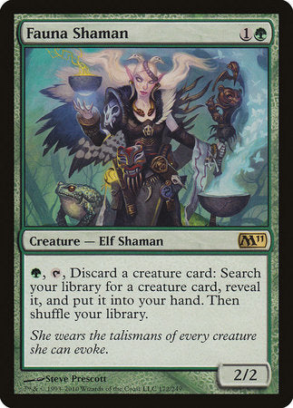 Fauna Shaman [Magic 2011] | Dumpster Cat Games