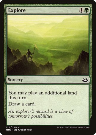Explore [Modern Masters 2017] | Dumpster Cat Games