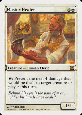 Master Healer [Ninth Edition] | Dumpster Cat Games
