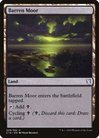 Barren Moor [Commander 2019] | Dumpster Cat Games