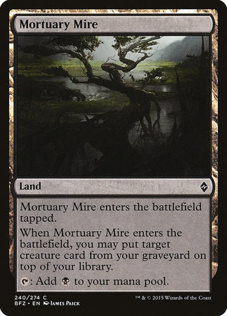 Mortuary Mire [Battle for Zendikar] | Dumpster Cat Games