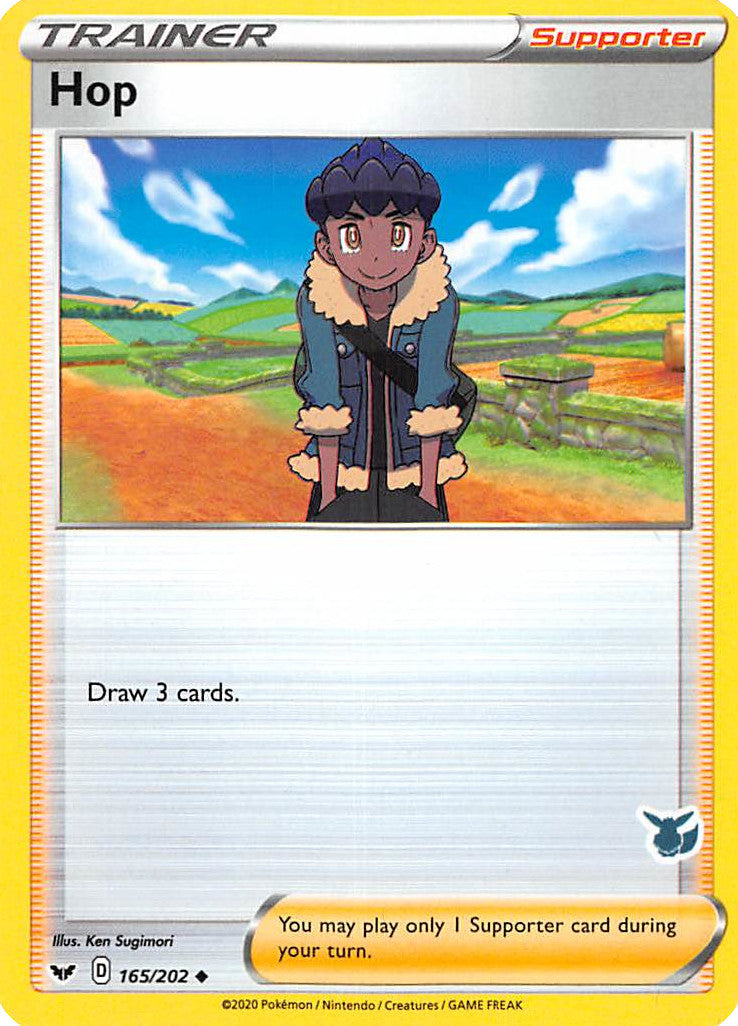 Hop (165/202) (Eevee Deck) [Battle Academy 2022] | Dumpster Cat Games