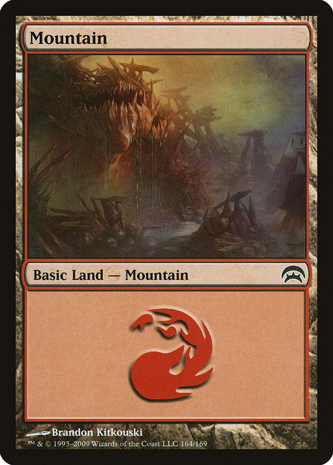 Mountain (164) [Planechase] | Dumpster Cat Games
