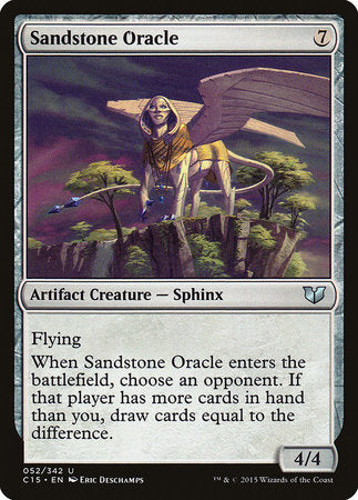 Sandstone Oracle [Commander 2015] | Dumpster Cat Games