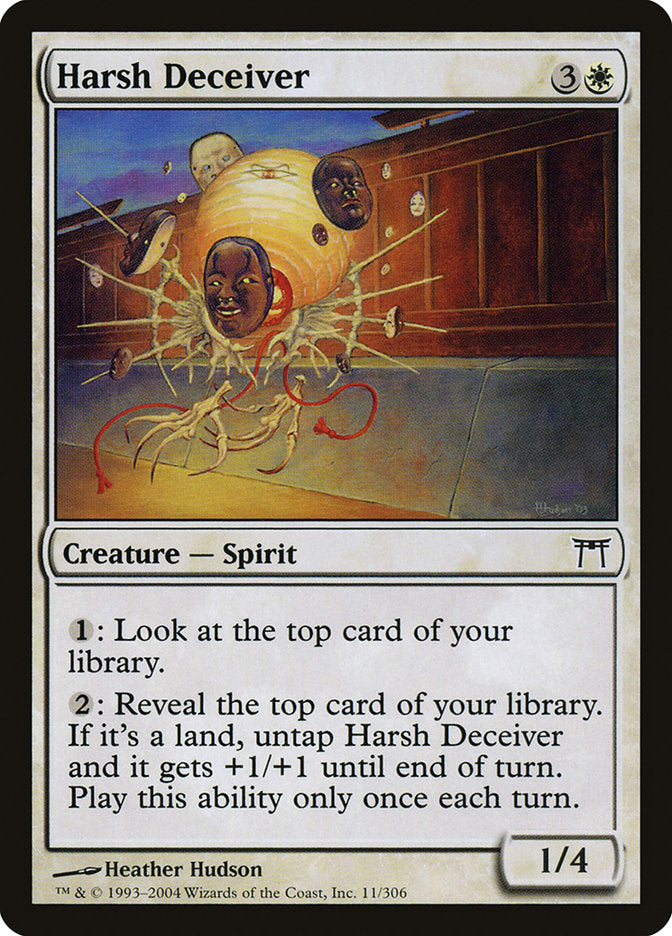 Harsh Deceiver [Champions of Kamigawa] | Dumpster Cat Games