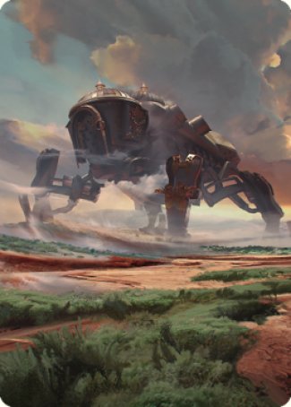 Plains (2) Art Card [The Brothers' War Art Series] | Dumpster Cat Games
