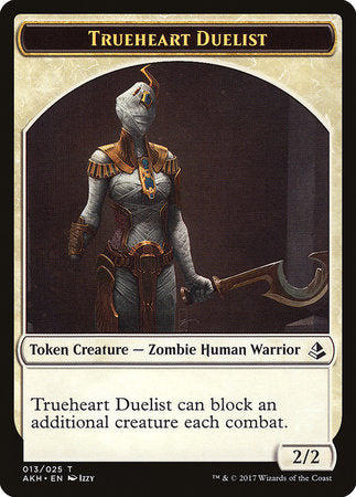 Trueheart Duelist Token [Amonkhet Tokens] | Dumpster Cat Games