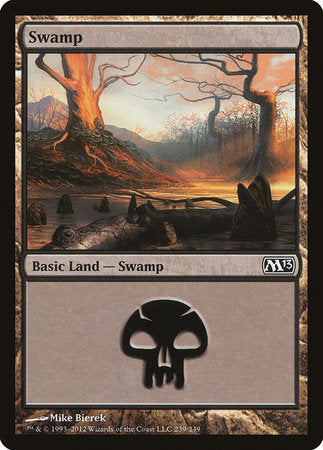 Swamp (239) [Magic 2013] | Dumpster Cat Games