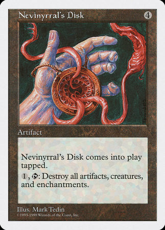 Nevinyrral's Disk [Anthologies] | Dumpster Cat Games