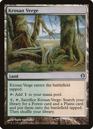 Krosan Verge [Archenemy] | Dumpster Cat Games