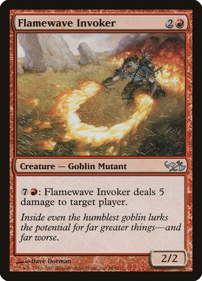 Flamewave Invoker [Duel Decks: Elves vs. Goblins] | Dumpster Cat Games