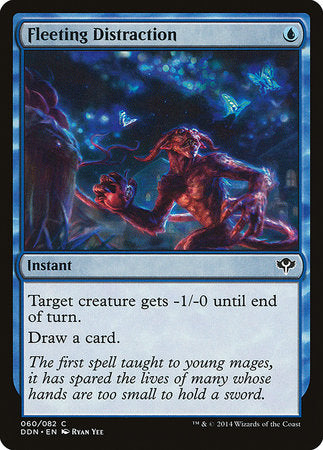 Fleeting Distraction [Duel Decks: Speed vs. Cunning] | Dumpster Cat Games