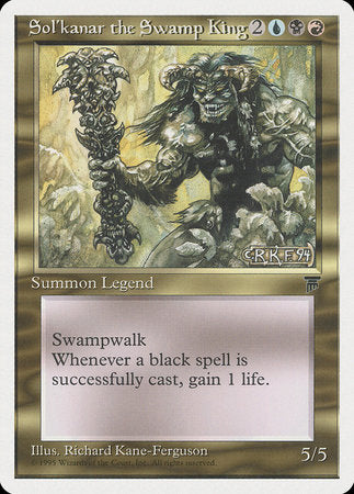 Sol'kanar the Swamp King [Chronicles] | Dumpster Cat Games