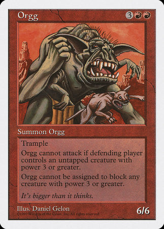 Orgg [Fifth Edition] | Dumpster Cat Games