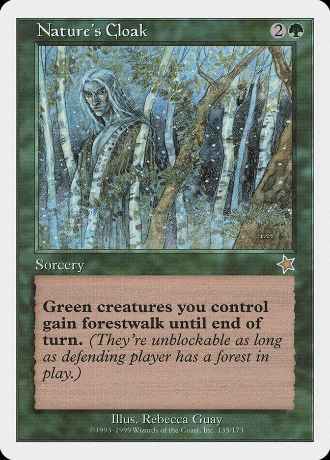 Nature's Cloak [Starter 1999] | Dumpster Cat Games